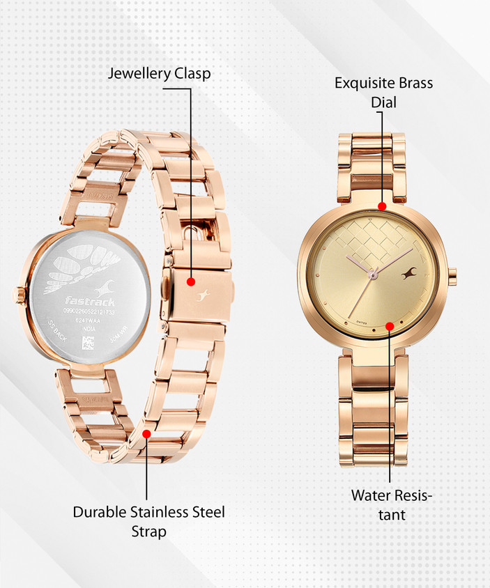 Womens Watches Fastrack Ruffles Watch FASTRACK RUFFLES ANALOG