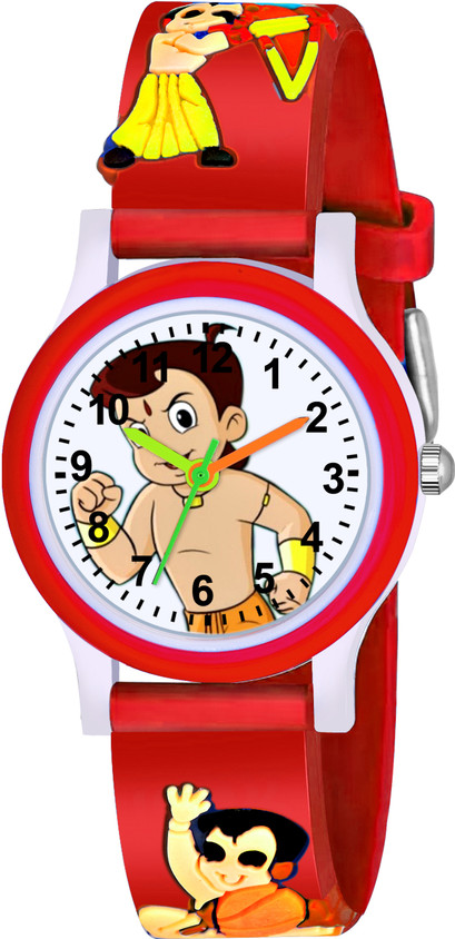 Chhota Bheem Watch Chhota Watch ROZHOK Red Chhota Bheem Cartoon