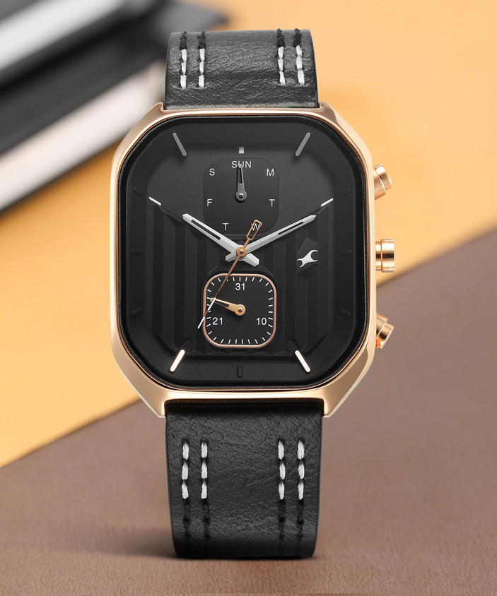 Black Stainless Steel Fastrack Watches For Boys Online Buy Online