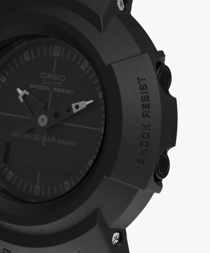 CASIO G-SHOCK AW-500BB-1EDR ブラック Casio G-Shock Analog-Digital Black Dial Men's Watch - AW