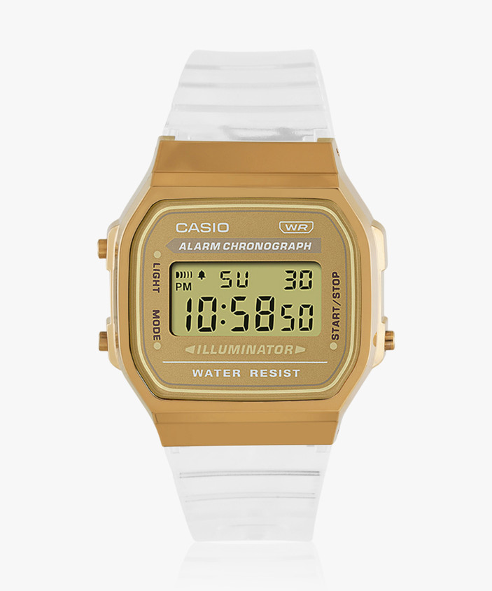 Casio Illuminator How To Set Time In Casio Touch Watch Gold Casio