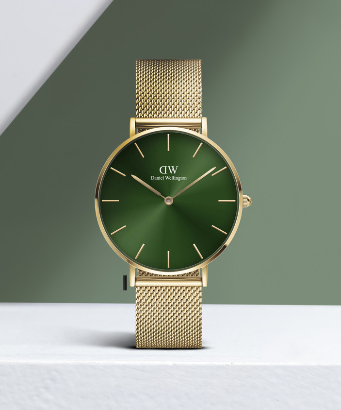 Daniel Wellington Green Dial Orologi Emerald Mens Watches Daniel