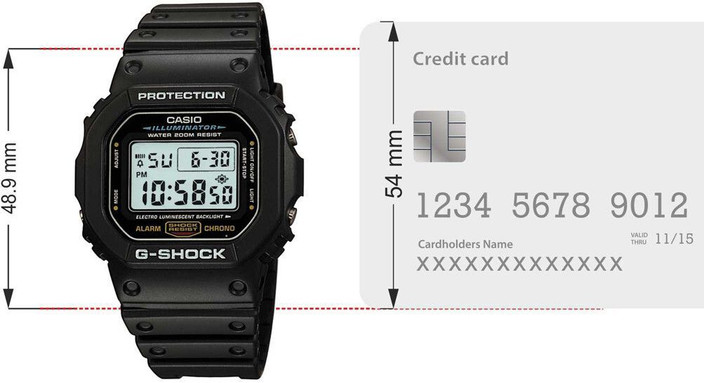 CASIO DW-5600UE-1DR G-Shock Dial Black Resin Strap Digital Watch