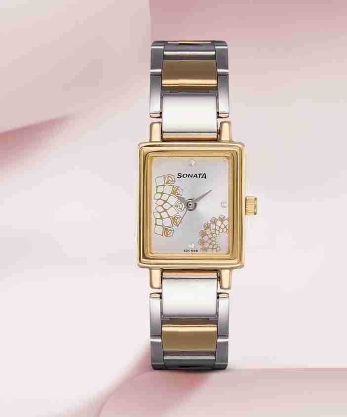 Sonata 8080sm01 Women's Watch SONATA NP8080 BM01 Analog Watch