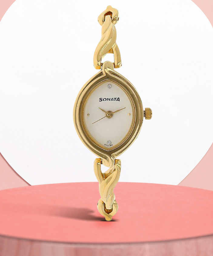 SONATA NP8109YM01 Analog Watch For Women