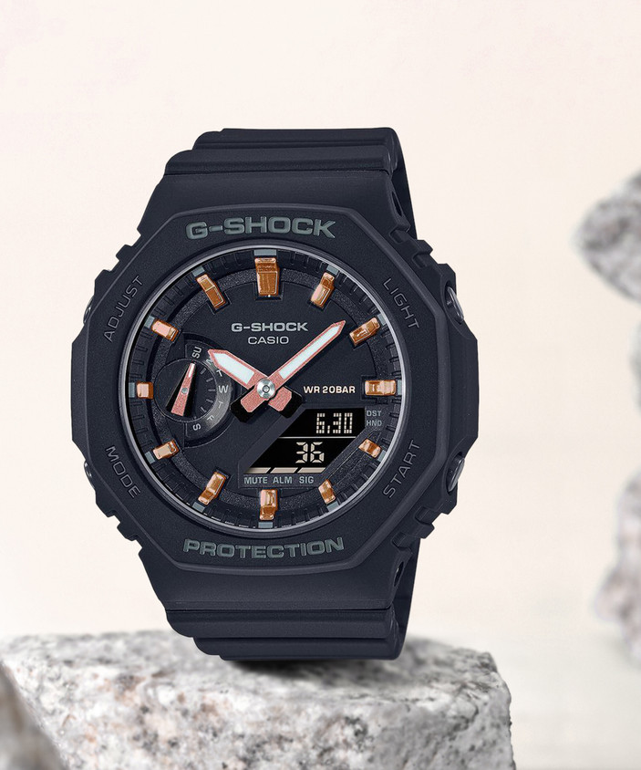 G Shock Orologi Limited Edition 2021 CASIO GMA-S2100-1ADR G-SHOCK Women  Black Dial Resin
