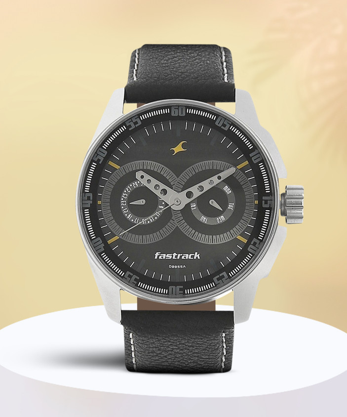 Fastrack NM3089SL02 Black magic Analog Watch For Men