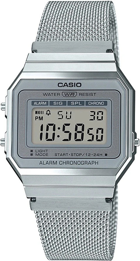 Casio A700wm Casio Watch Retro Silver CASIO A700WM-7ADF Vintage