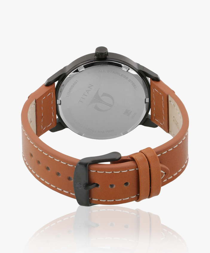 Strap Th1710295w Buy Online Black Leather Chronograph Watch From