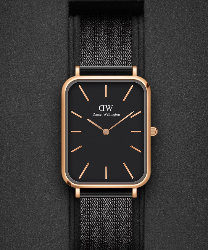 DANIEL WELLINGTON Quadro Quadro Pressed Ashfield Black color