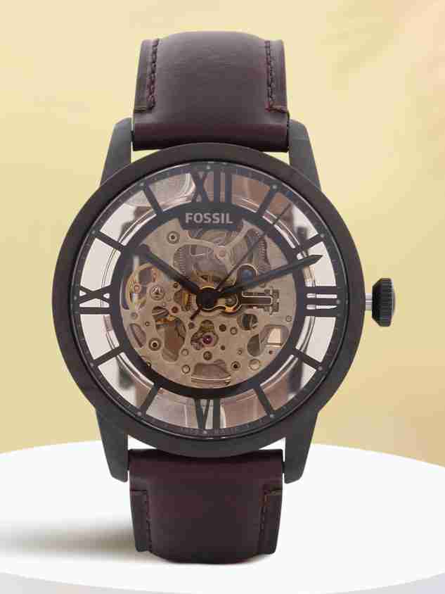 Skeleton Dial Fossil Townsman Automatic Me3098 Skeleton Dial