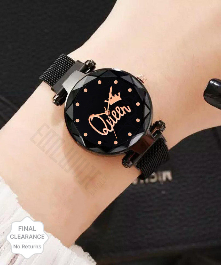 Analog Watch For Girls Girl Watch New Design Marclex Queen Magnet
