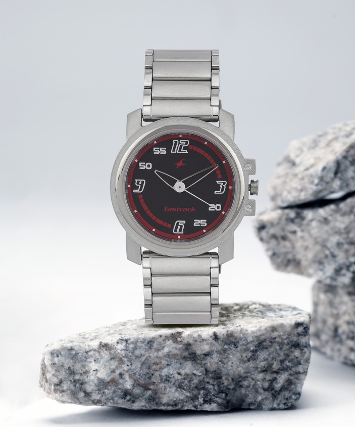 Fastrack Analog Watch Fastrack Watch Model No 3039sfc Price Steel