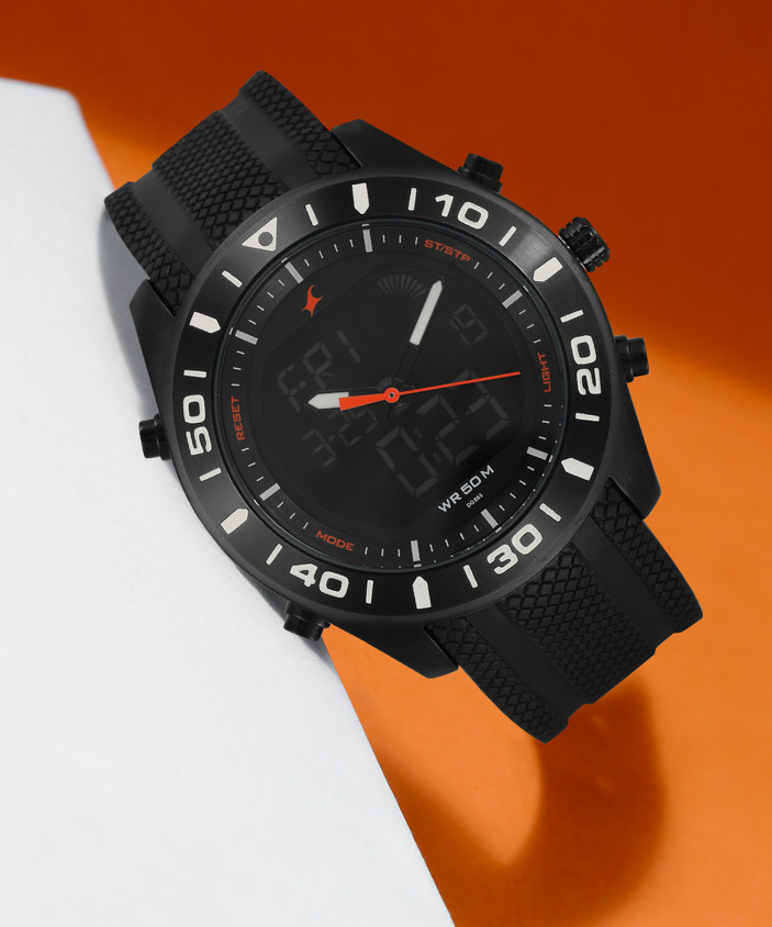 Analog Digital Watch Fastrack Nk38034np01 Buy FASTRACK Men Analog