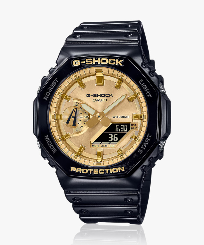 Gold Knock Off G Shock CASIO GA-2100GB-1ADR G-SHOCK Gold Dial