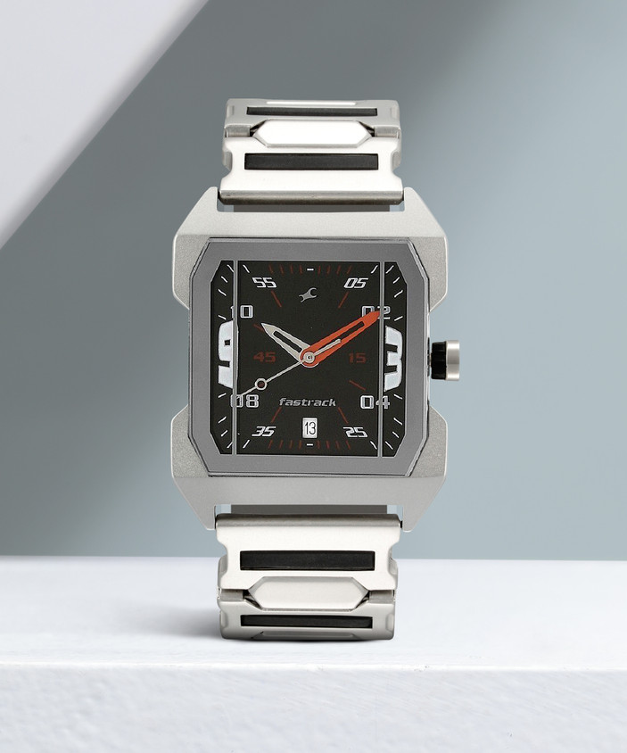 Fastrack Quartz Fastrack Steel Chain Silver Analog Watch Fastrack