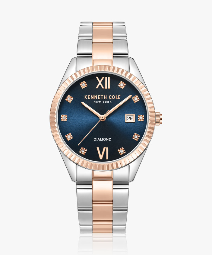 Blue Dial Kenneth Cole Damenuhr Dial Kenneth Cole Watches Women