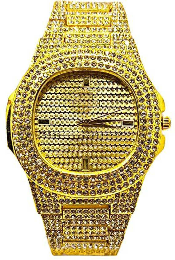 Mens Watches Diamond Plated Watch Buy JBW Men's Gold-Plated