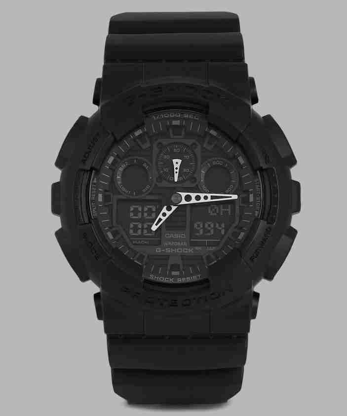 Casio Watch Tali Jam G Shock Ga 100 Ga 100 Casio New G Shock Jam