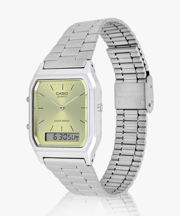 Montre Vintage Casio AQ-230A-7AMQYES - Style Rétro Analogique-digital Pour Collectionneurs