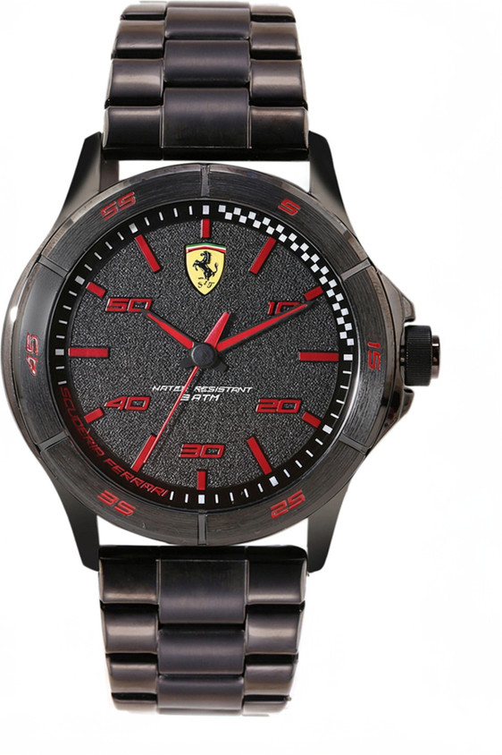Watch Ferrari Uhren Amazon Scuderia Ferrari Academy Quartz Black