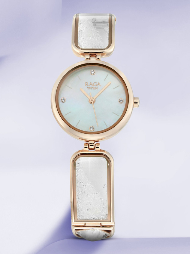 Pearl Dial Cocktail Titan Raga Buy Online Titan Raga Moonlight