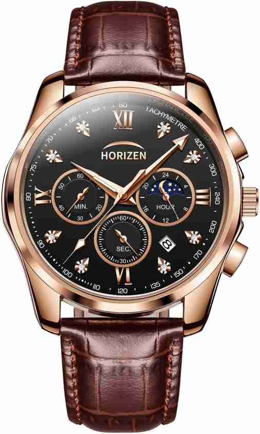 HORIZEN Chronograph Classic Luxury Analog Watch - For Men - Buy