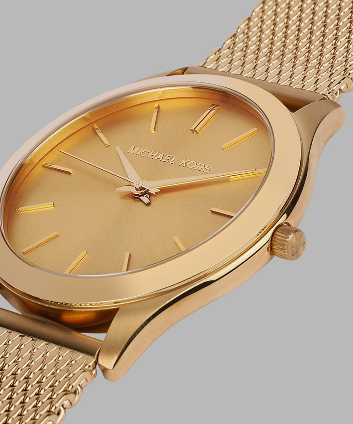 Michael Kors Slim Runway Watch Gold MICHAEL KORS Slim Runway Slim