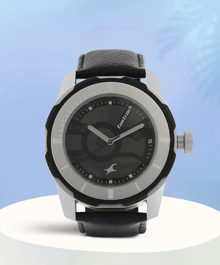 Stainless Steel Fastrack Economy Analog Watch Fastrack NP3099SL02