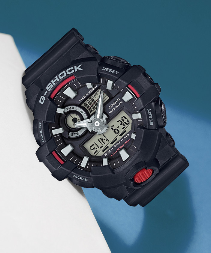 Ga 700 Casio G Shock How To Change Time GA-700 – Famous Time