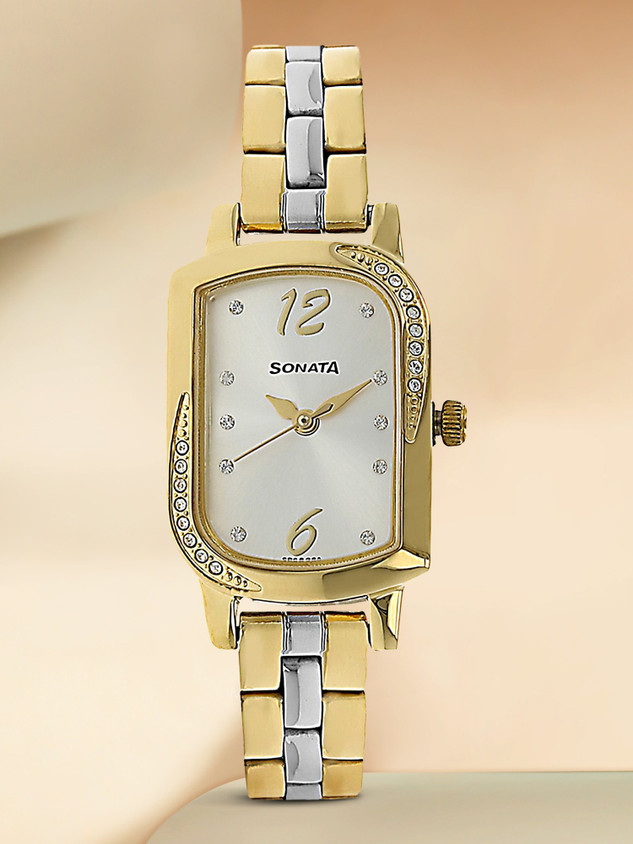 SONATA NP87001BM01 Wedding collection Analog Watch For Women