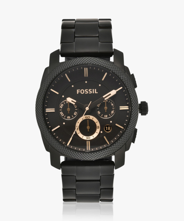 Fossil Riley Black Fossil Black Stainless Steel Watch Fossil Watch