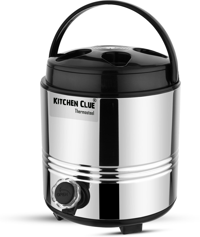 KITCHEN CLUE Stainless Steel Water Cooler For Kitchen Office Hot Cold  Liter Bottom Loading Water Dispenser