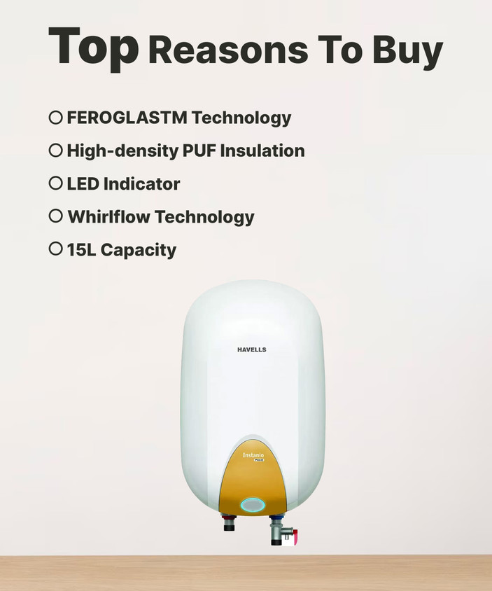 15 Litre Instanio Prime Buy Havells Instanio Prime 15