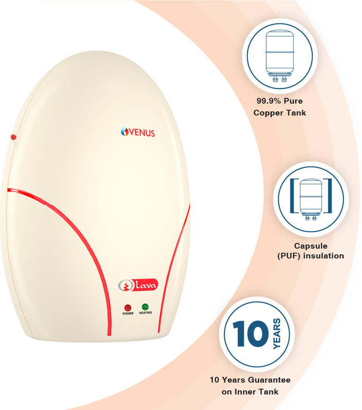 Poorvika Venus Lyra Water Heater Lyra Nexus Venus Lyra Smart Water