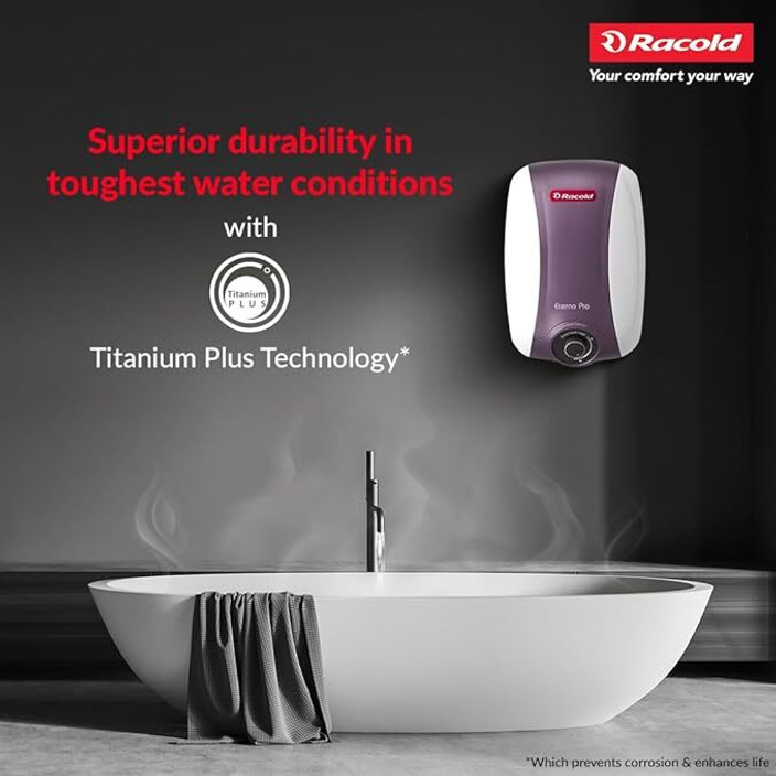 Racold Andris Slim Racold Geyser 15 Ltr Horizontal Electric Geyser
