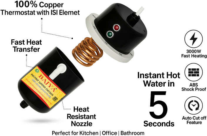 Gas Water Instant Water Heater Thermostat Electric Instant Heating