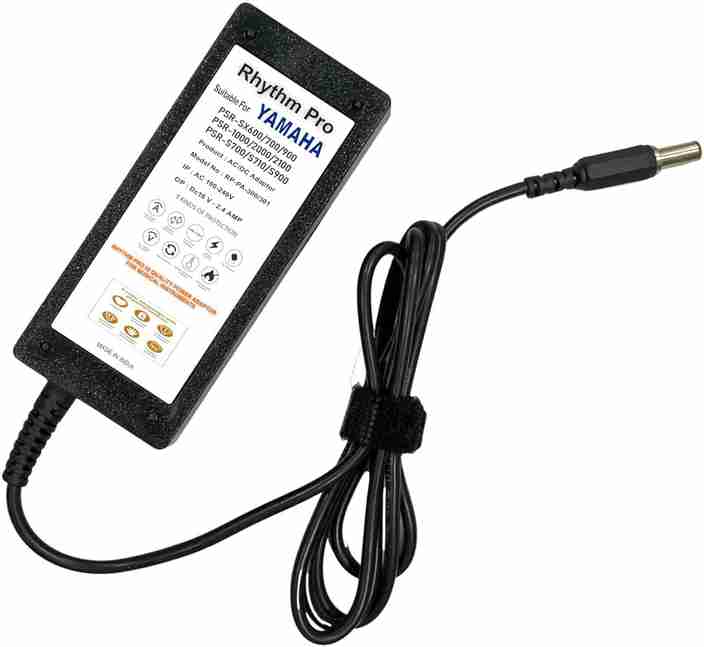 yamaTime Adapter P / Black・3サイズ Rhythm Pro Adapter PA 300 C Compatible for Yamaha Keyboard Yamaha