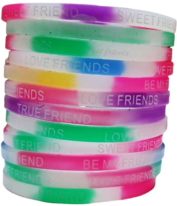 CRAZYGOL Boys Girls Wrist Band Best Friendship Day Wrist Bands Boys  Girls