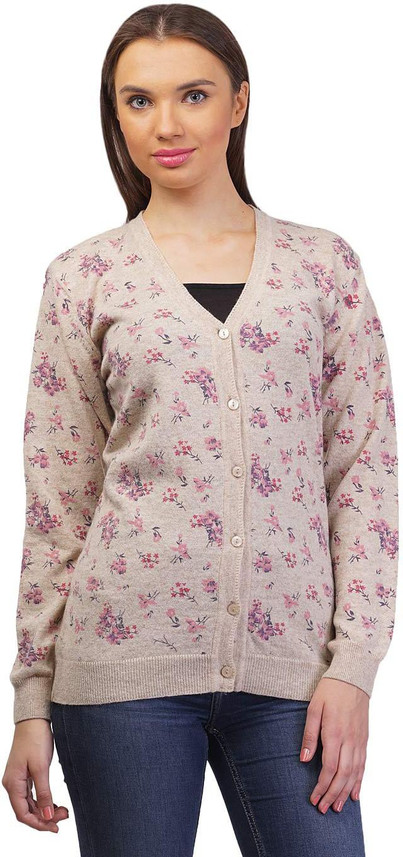 cardigan floral print
