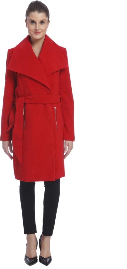 vero moda red coat