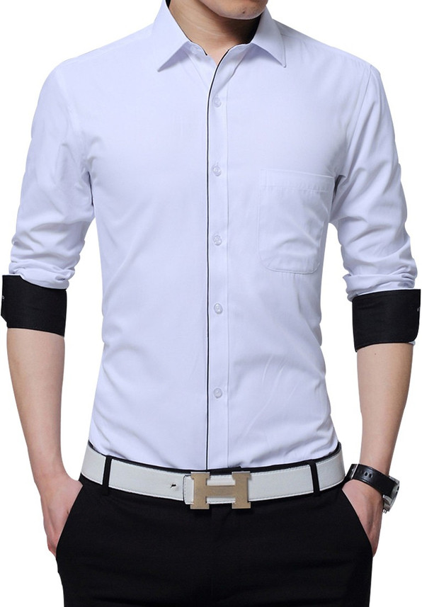 Buy FINIVO FASHION Men Solid Casual 