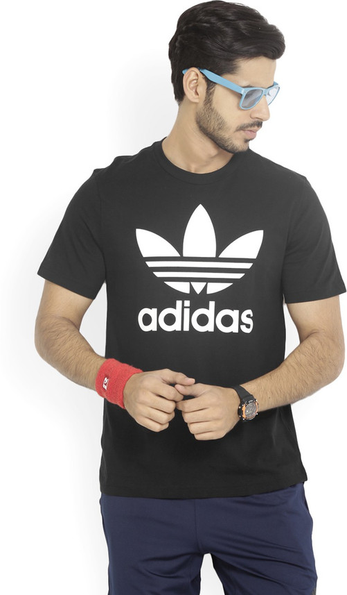 black adidas originals t shirt