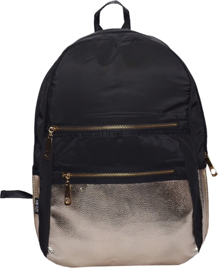 girls black school backpack