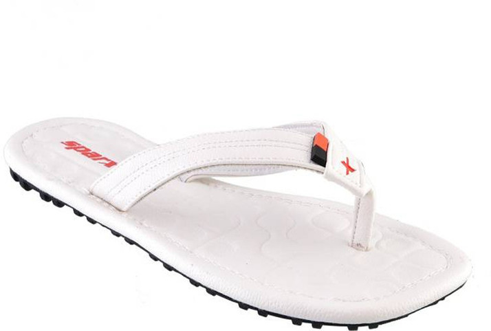 Sparx slippers white