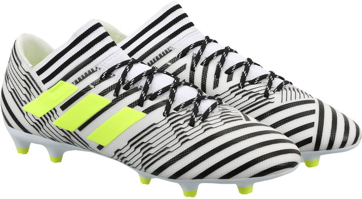 ADIDAS NEMEZIZ 17.3 FG Football Shoes For Men - Buy FTWWHT/SYELLO/CBLACK  Color ADIDAS NEMEZIZ 17.3 FG Football Shoes For Men Online at Best Price -  Shop Online for Footwears in India | Flipkart.com