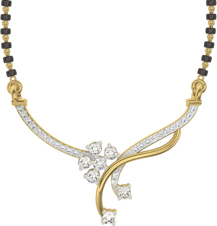 Tbz mangalsutra design in gold