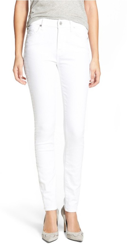 white jeans on flipkart