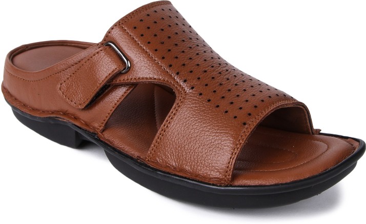 flipkart leather chappal