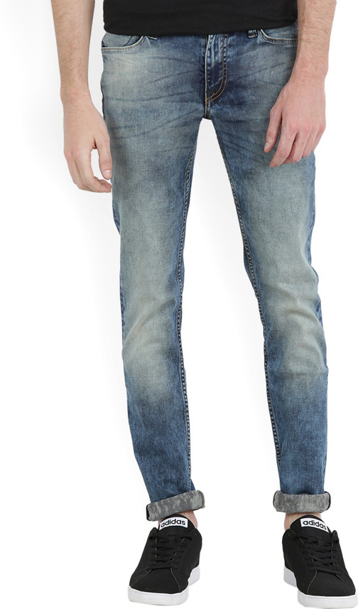 LEE Skinny Men Dark Blue Jeans - Buy 
